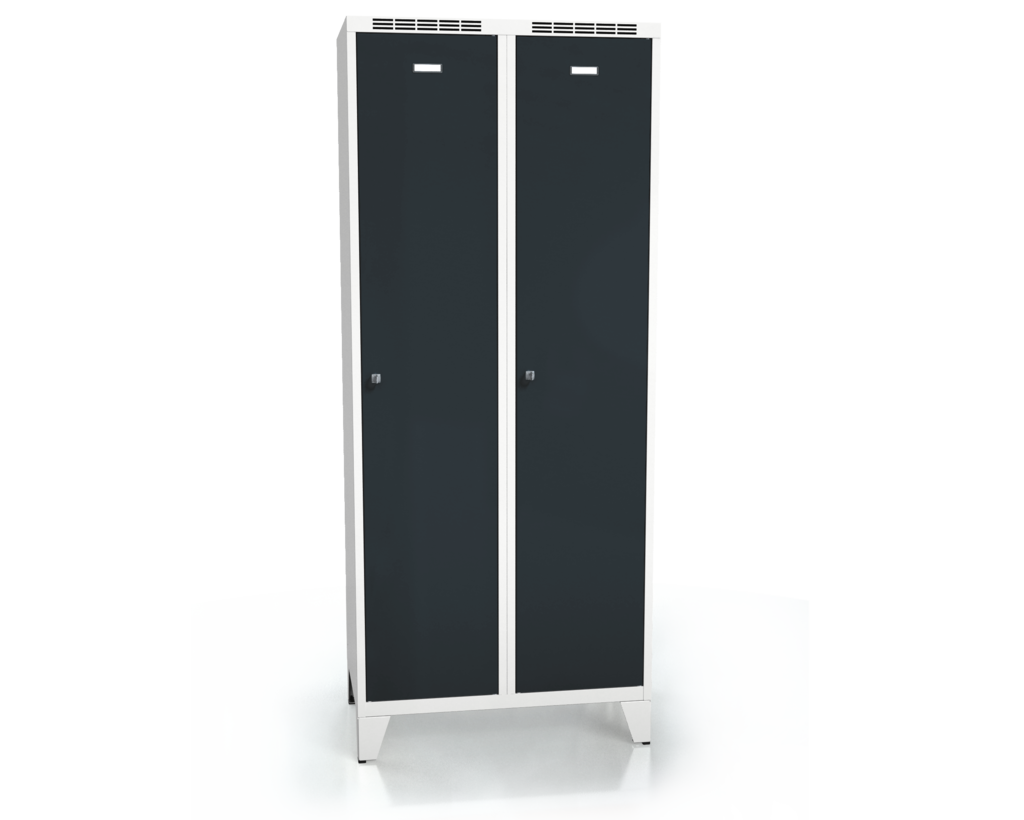 Cloakroom locker ALDUR 1 with feet 1920 x 800 x 500